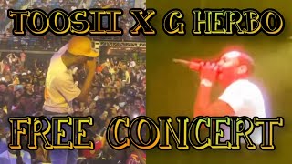CONNECTICUT VLOG | toosii & g herbo free concert