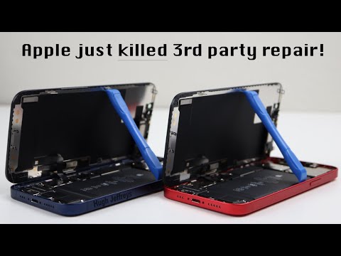 Comment Apple t’empêche de réparer ton iPhone 12