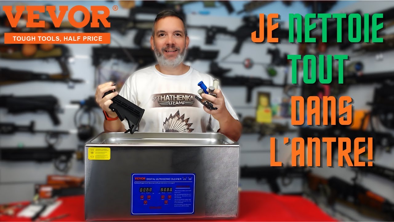 Je nettoie tout dans l'Antre ! Nettoyeur à ultrasons VEVOR [ENG dub]