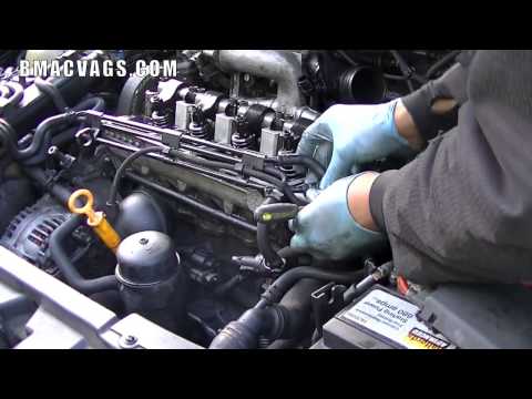 VW Golf IV - 1.9 TDI - Injector Wiring Loom/Harness Removal