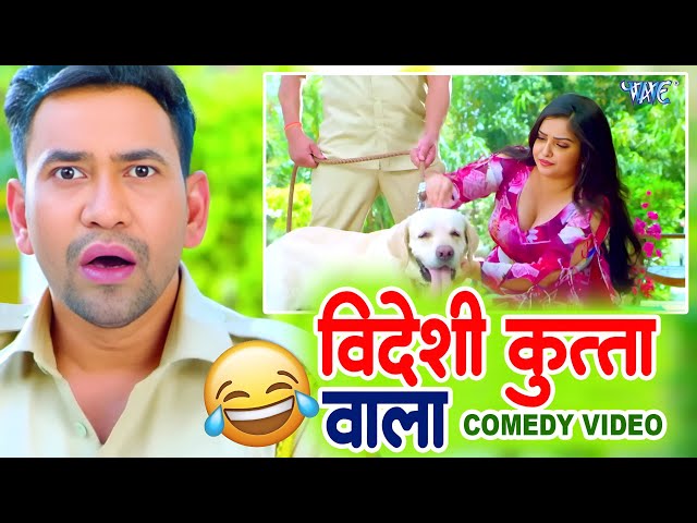 एक बार जरूर देखे 🤣🤣 निरहुआ और आम्रपाली दुबे का विदेशी कुत्ता वाला कॉमेडी वीडियो 😆😆 COMEDY VIDEO 2025