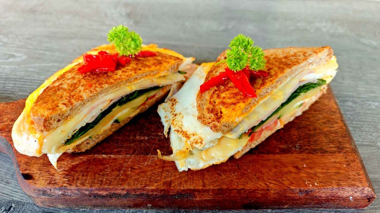 Tohle ti máma nedělala: luxusní zapečený toast s vajíčkem | @zadnyspeky