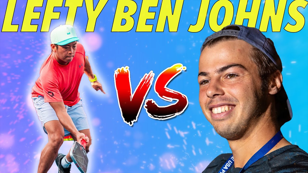 I challenge (LEFTY) Ben Johns to a singles match...HUGE MISTAKE?!! 🙈