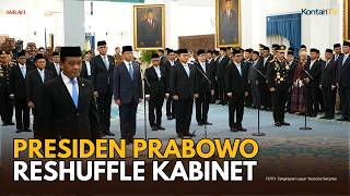 RESHUFFLE KABINET, KAPOLRI DAN MENLU DIGANTI