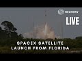 LIVE: SpaceX launches Falcon 9 with Starlink satellites