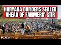 Farmers Protest | Officials Block Delhi Haryana Border At Singhu Ahead Of Farmers March