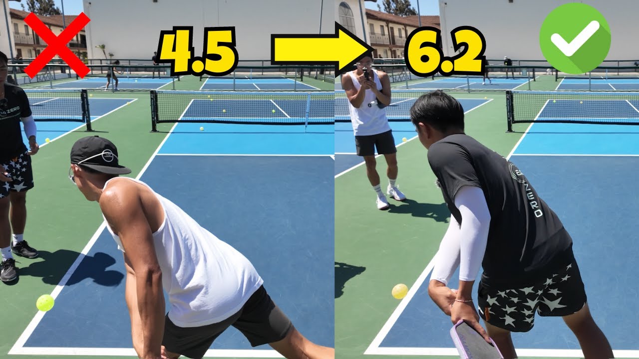 Pros FIX My Two-Handed Backhand | Eye-Opening Lesson ft. Marcel Chan & Phuc Hyunh (6.2 DUPR)