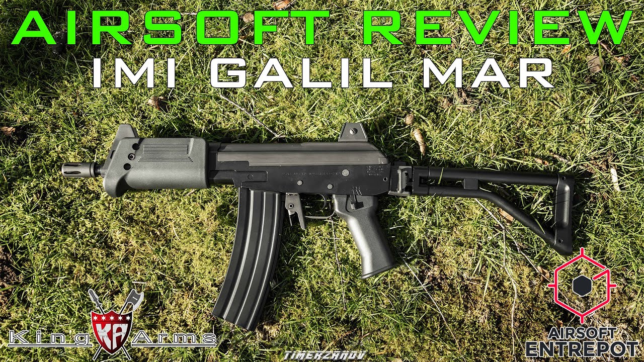 Airsoft Review #283 King Arms IMI Galil MAR (AEG) (Airsoft Entrepot) [FR]