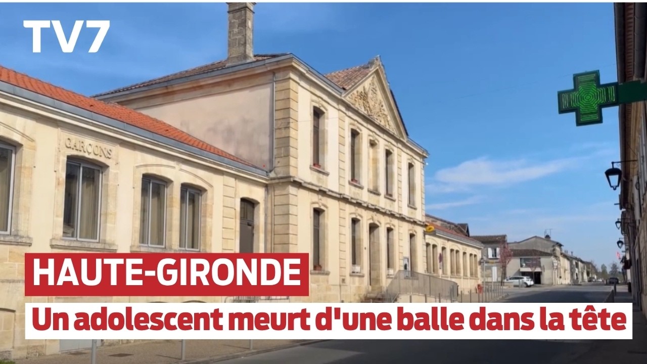 Haute-Gironde : un adolescent est mort d'une balle dans la tête