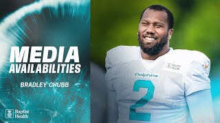 Bradley Chubb meets with the media | Miami Dolphins