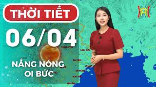 Dự báo thời tiết Hà Nội đêm nay, ngày mai 07/04 | Hà Nội nắng nóng, oi bức
