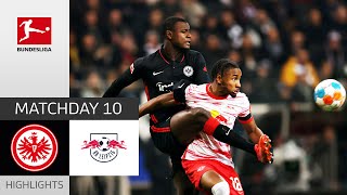 Eintracht Frankfurt — RB Leipzig 1-1 | Highlights | Matchday 10 – Bundesliga 2021/22