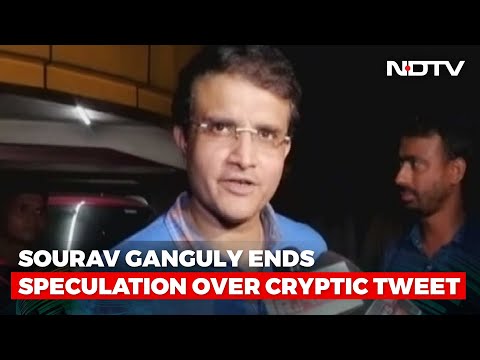 Sourav Ganguly posts on new 'Chapter', then ends speculation