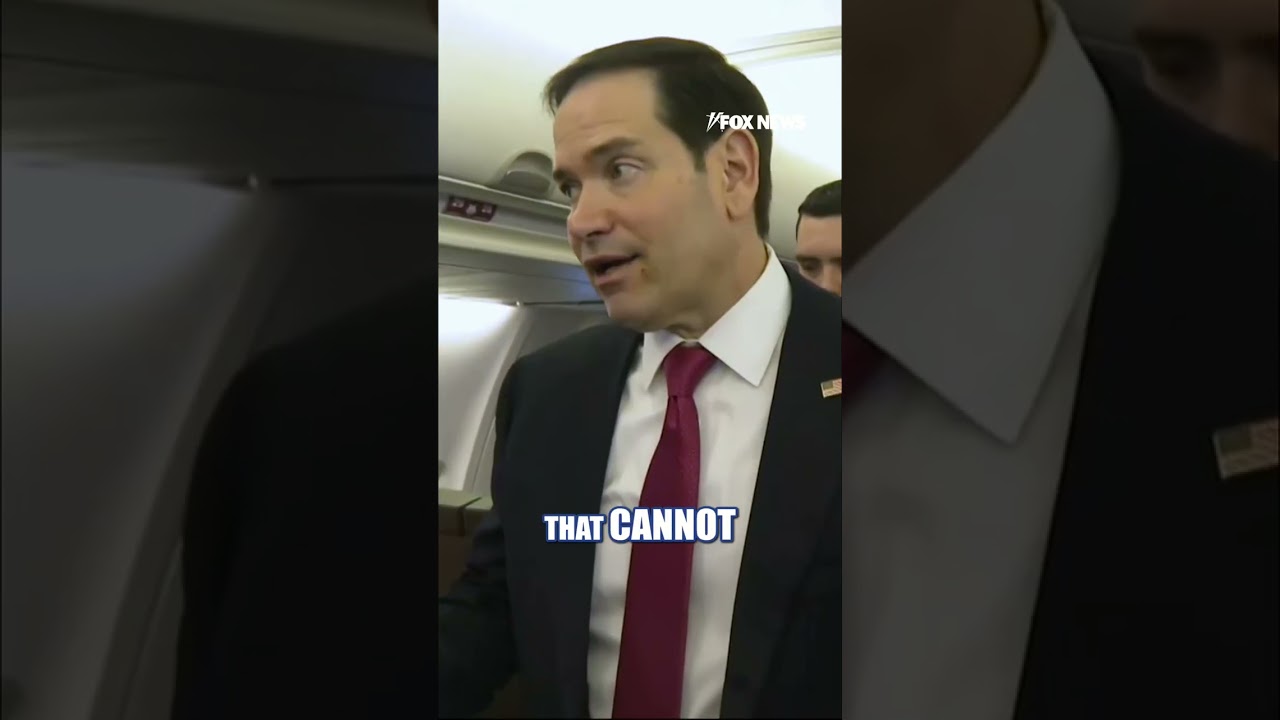 Rubio WARNS Iran the Strait of Hormuz will open 'ONE WAY OR ANOTHER' #shorts #fox #us #iran #rubio