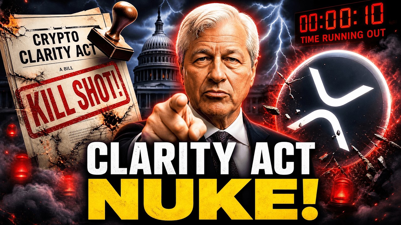 XRP ALERT NOW: Banks Just Launched A Clarity ACT Kill Shot! (It's Dead?!)