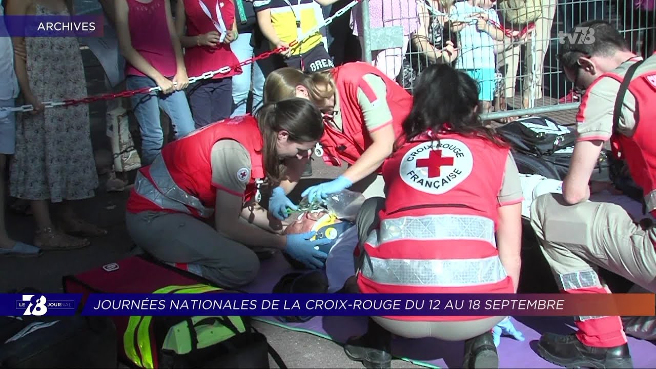Yvelines | 7/8 Le Journal (extrait) – Journées nationales de la Croix Rouge du 12 au 18 septembre