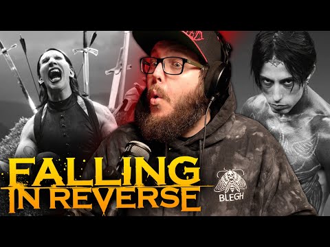 Falling In Reverse - God Is A Weapon w/ MARILYN MANSON?! (Reaction/Review)