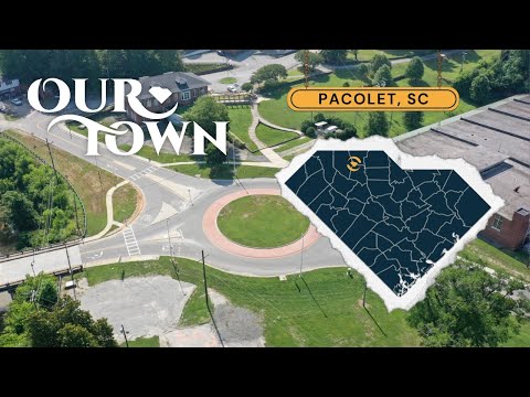 screenshot of youtube video titled Pacolet, South Carolina | Our Town