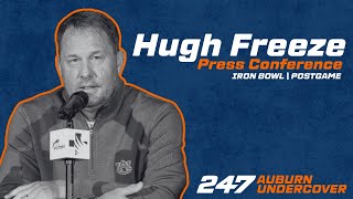 Auburn HC Hugh Freeze | Iron Bowl loss