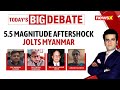 Myanmar Quake: 5.5 Magnitude Aftershock Amid Relief Efforts | Sign Of Other Quakes Along Fault?