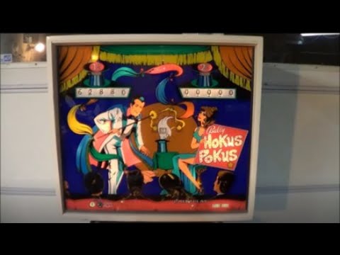 Hokus Pokus Pinball Machine (Bally, 1975) | Pinside Game Archive