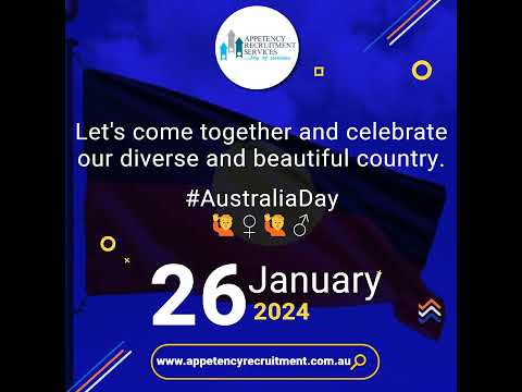 ??????Happy Australia Day from all of us at Appetency Recruitment Services!