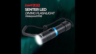 Pratinjau video produk TaffLED Senter LED Diving Flashlight Waterproof L2 3800 Lumens - TR298