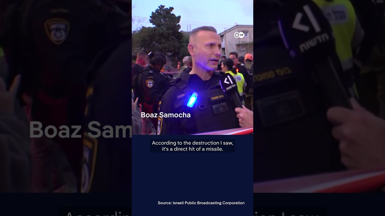 Residential building hit in northern Israel | DW News