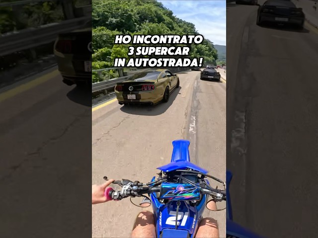 HO INCONTRATO 3 HYPERCAR IN AUTOSTRADA! #shorts