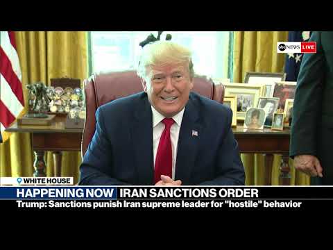 Pres. Trump signs Iran sanctions executive order in the Oval Office | ABC News