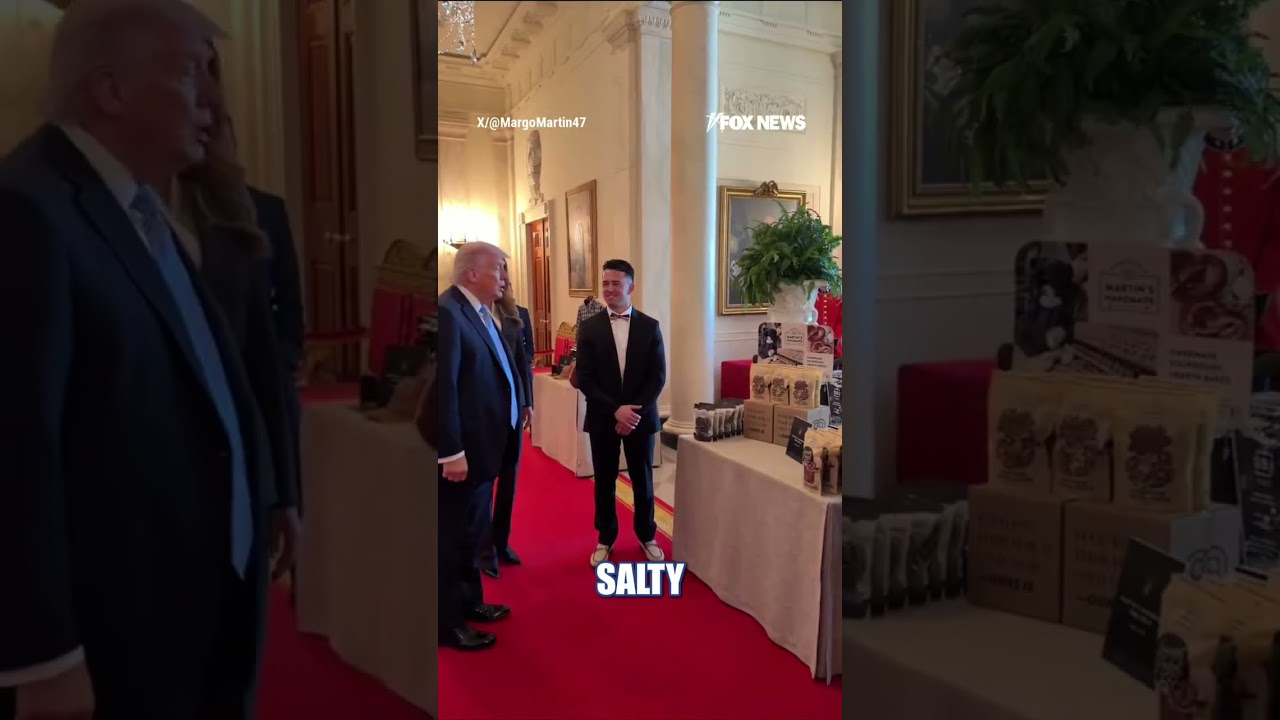 WATCH: Trump jokes with small business owners at White House #foxnews #news #shorts #trump