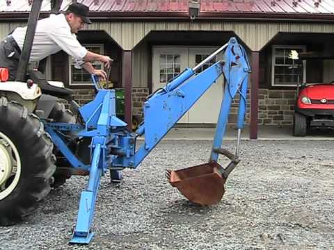 Backhoe attachment for a ford tractor #3