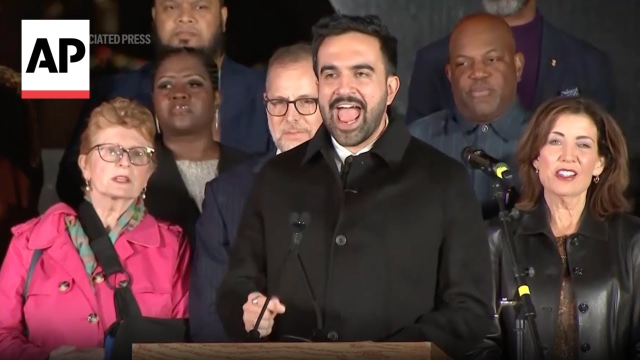 Hochul and Mamdani rally in support of Letitia James ahead of hearing