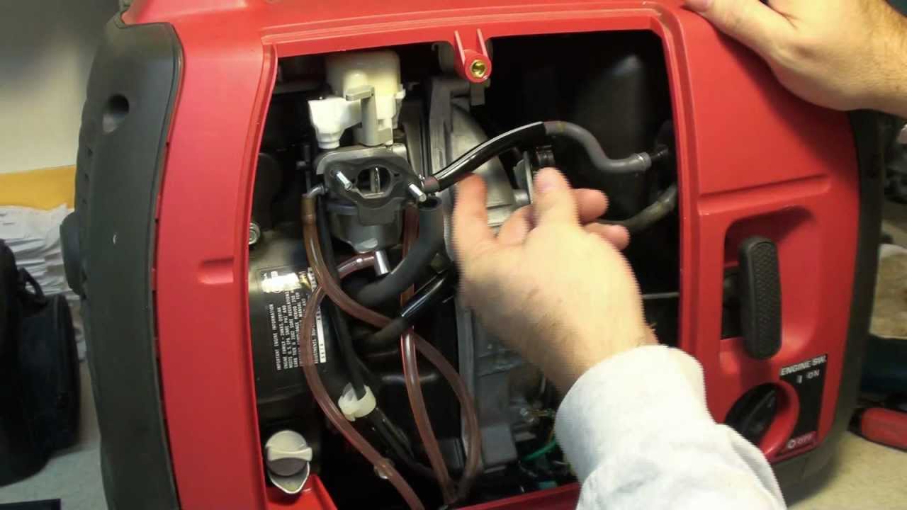 Honda EU2000i Fuel Problem - YouTube 91 honda spark plug wiring diagram 