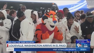 Louisville, Washington arrive in El Paso for 2024 Sun Bowl