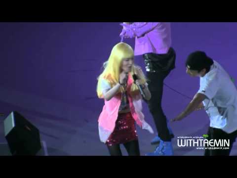 【WithTaemin独家】111027.My First Kiss.主泰民.please pay attention to taemin and dancers