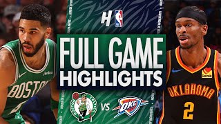 Boston Celtics vs Oklahoma City Thunder - Full Game Highlights | January 5, 2025 NBA Season