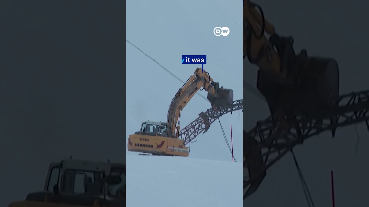 Why blow up Germany's last ski lift built on a glacier? | DW News