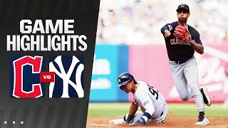 Guardians vs. Yankees Game Highlights (8/22/24) | MLB Highlights