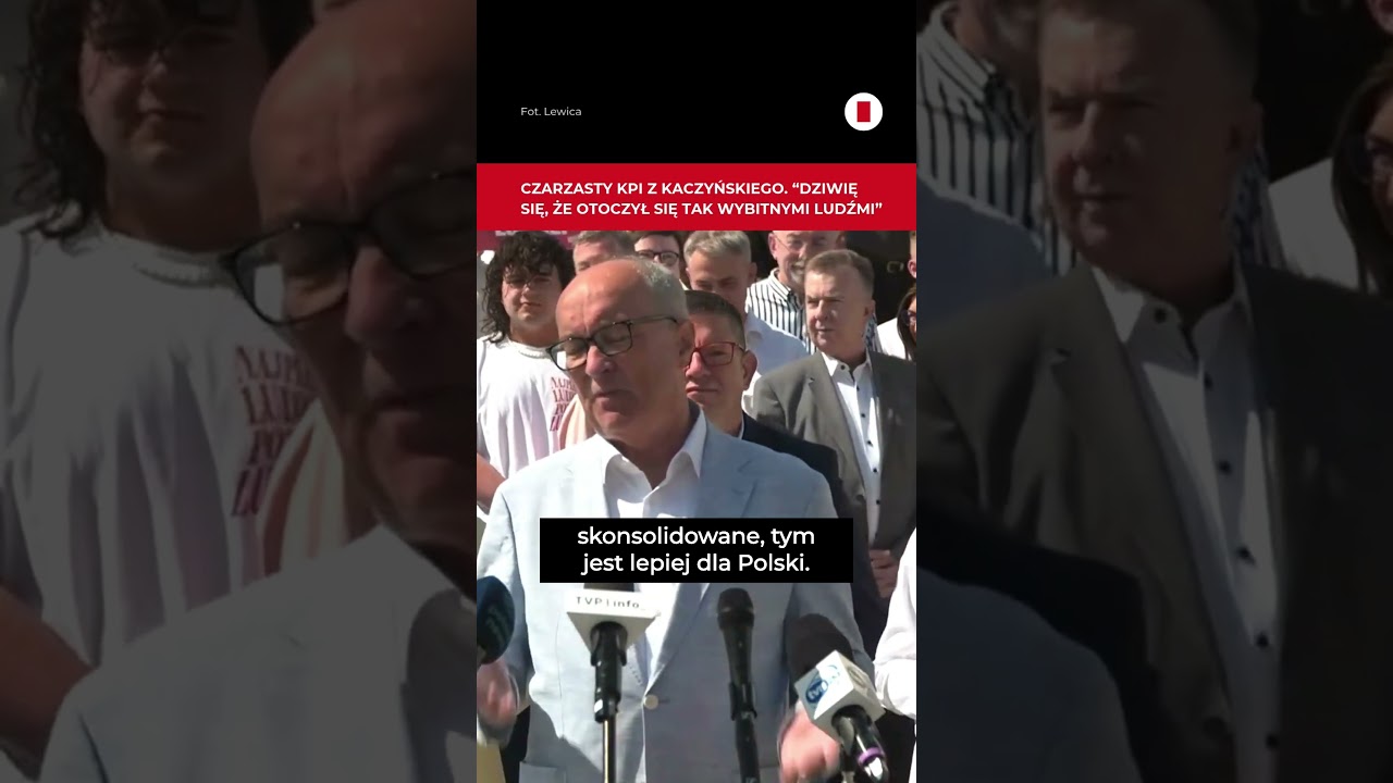 Czarzasty on Kaczyński's relationship  with Matecki. "He'll talk to him about literature" #shorts