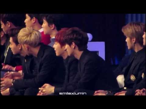 131229 빅스노래에 흥겨운 민석이(short ver)