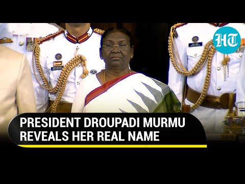 'Droupadi Murmu is not my real name': President of India's big disclosure