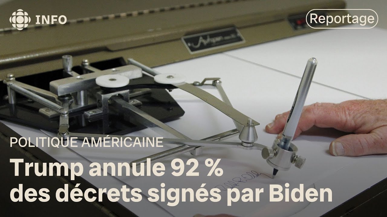 L'« autopen », une machine à signer utilisée par plusieurs présidents américains