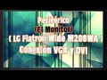 El monitor. LG Flatron M208WA