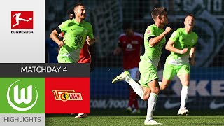 Strong Wolves! | VfL Wolfsburg — Union Berlin 2-1 | Highlights | Matchday 4 – Bundesliga 2023/24