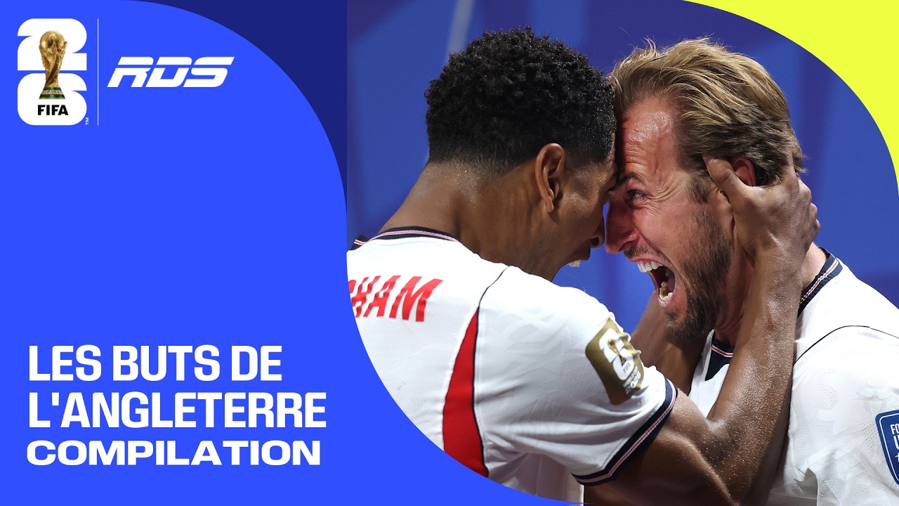 TOUS les buts de l'Angleterre jusqu'à maintenant à la Coupe du Monde de la FIFA 2026™!
