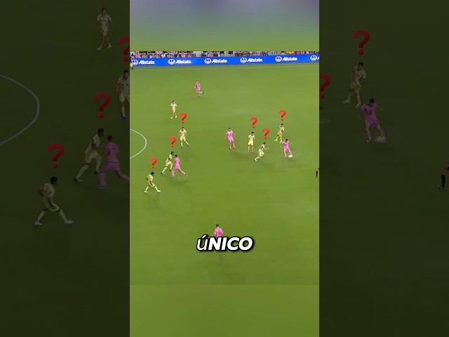 La inteligencia de juego que solo Messi tiene🧐