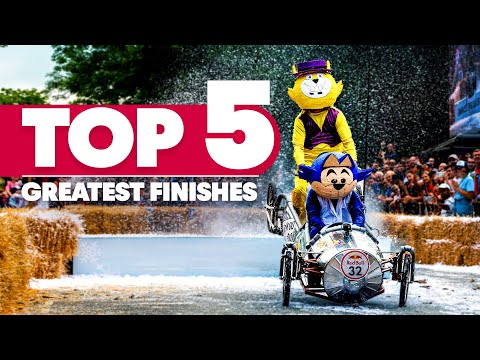 Top 5 Most Spectacular Soapbox Finishes - Red Bull Soapbox Race