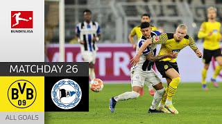 BVB wins at Haaland comeback | Borussia Dortmund — Arminia Bielefeld 1-0 | All Goals | BL 21/22