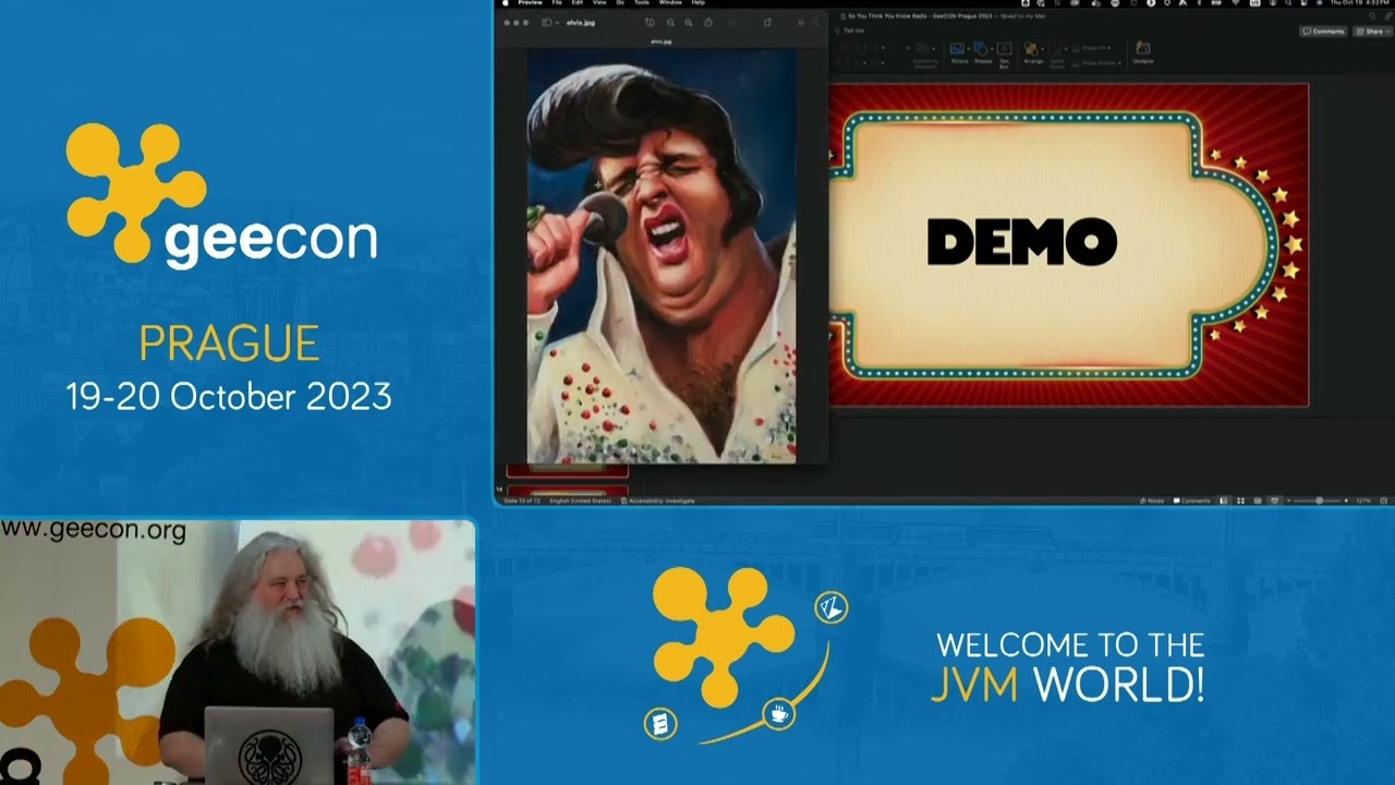 GeeCON 2023 Prague: Guy Royse - So You Think You Know Redis!